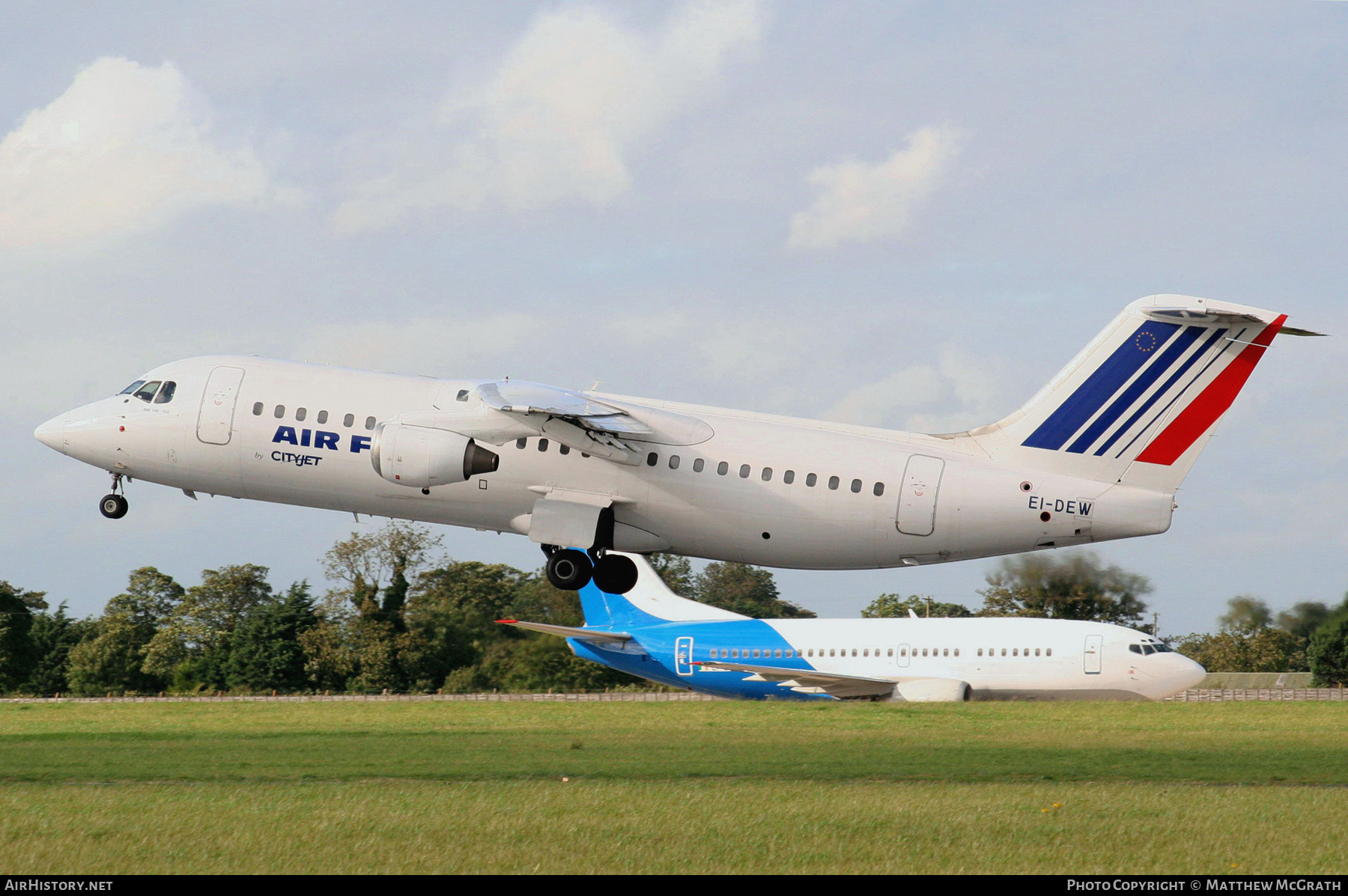 Aircraft Photo of EI-DEW | British Aerospace BAe-146-300 | Air France | AirHistory.net #384719