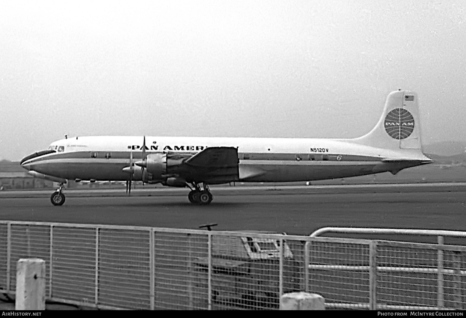 Aircraft Photo of N5120V | Douglas DC-6B | Pan American World Airways - Pan Am | AirHistory.net #384732