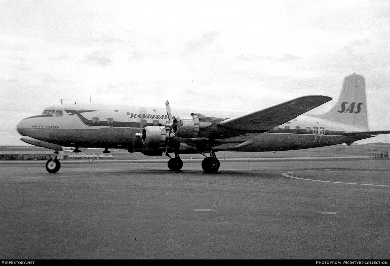 Aircraft Photo of OY-KME | Douglas DC-6B | Scandinavian Airlines System - SAS | AirHistory.net #384734