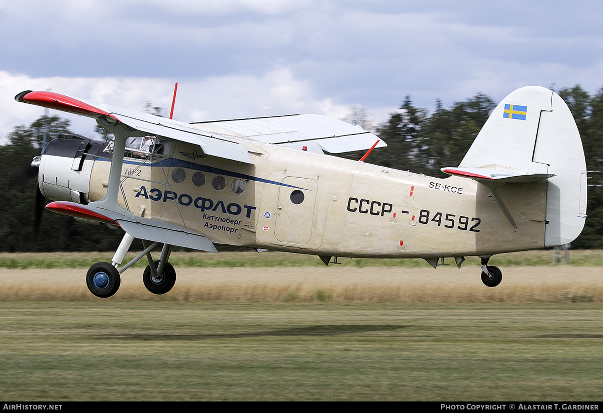 Aircraft Photo of SE-KCE / CCCP-84592 | Antonov An-2R | Aeroflot | AirHistory.net #384738