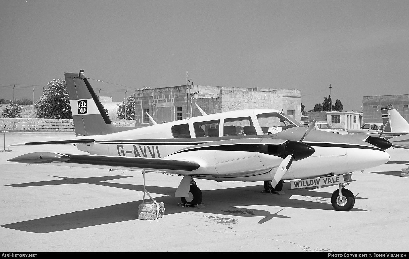 Aircraft Photo of G-AVVI | Piper PA-30-160 Twin Comanche B | Willow Vale Electronics | AirHistory.net #384747