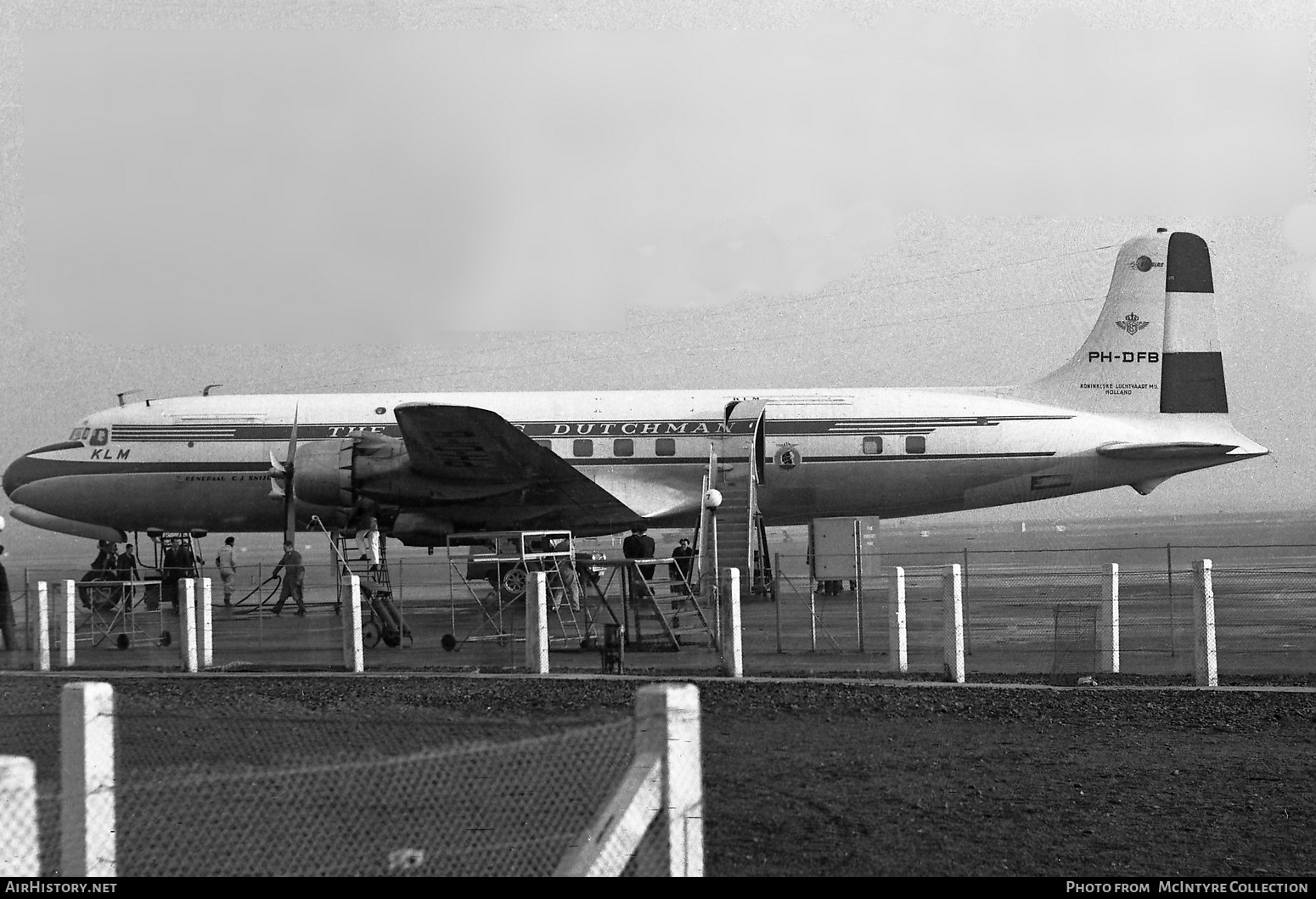 Aircraft Photo of PH-DFB | Douglas DC-6A | KLM - Royal Dutch Airlines | AirHistory.net #384749