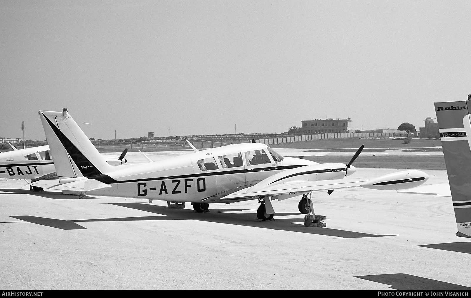 Aircraft Photo of G-AZFO | Piper PA-30-160 Twin Comanche C | AirHistory.net #384755