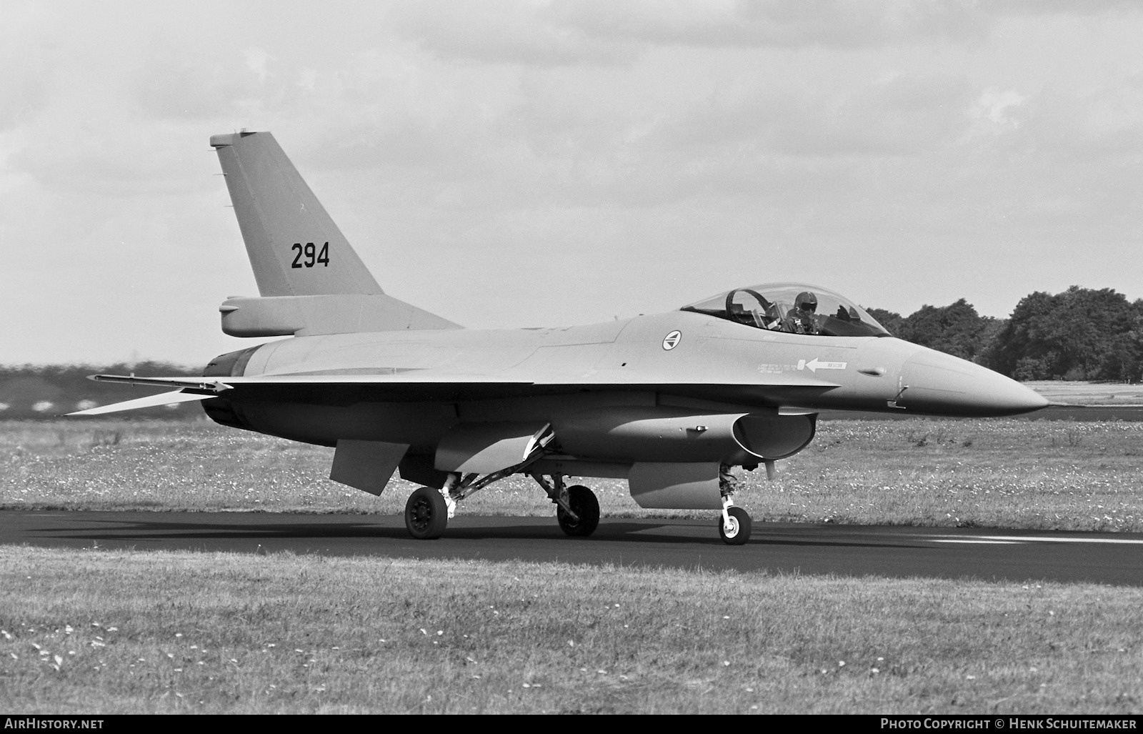 Aircraft Photo of 294 | General Dynamics F-16A Fighting Falcon | Norway - Air Force | AirHistory.net #384757