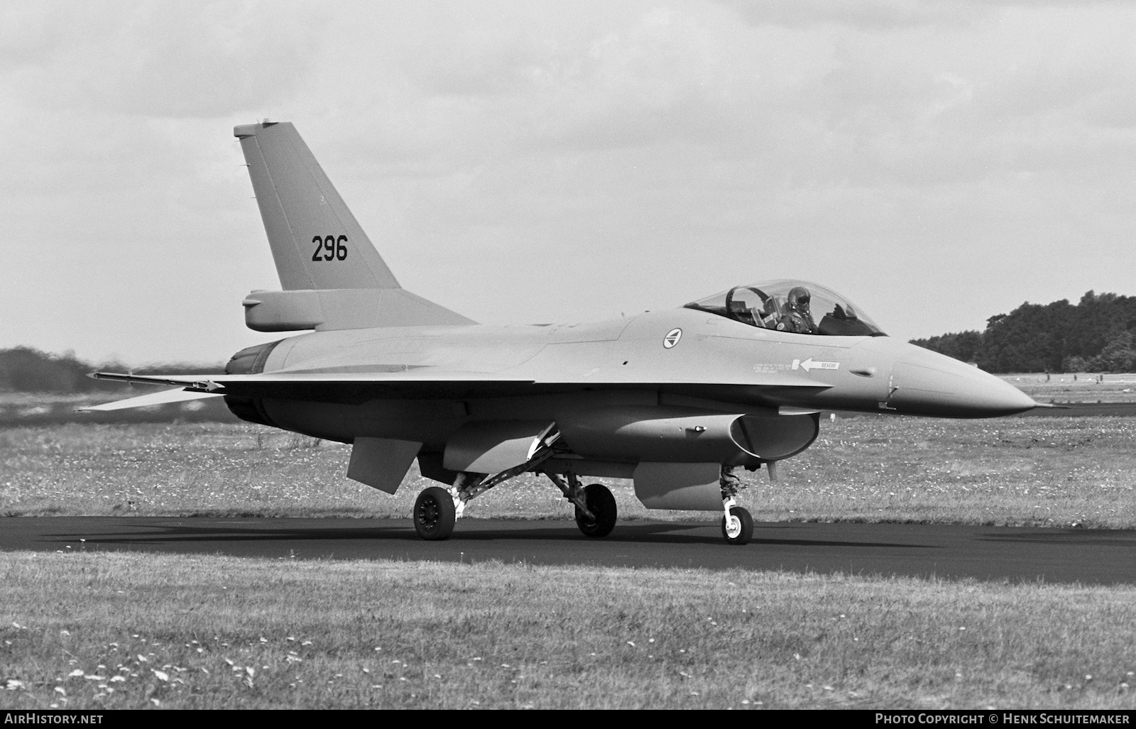 Aircraft Photo of 296 | General Dynamics F-16A Fighting Falcon | Norway - Air Force | AirHistory.net #384758