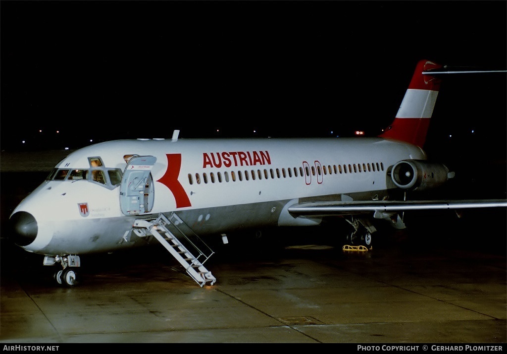 Aircraft Photo of OE-LDH | McDonnell Douglas DC-9-32 | Austrian Airlines | AirHistory.net #384763