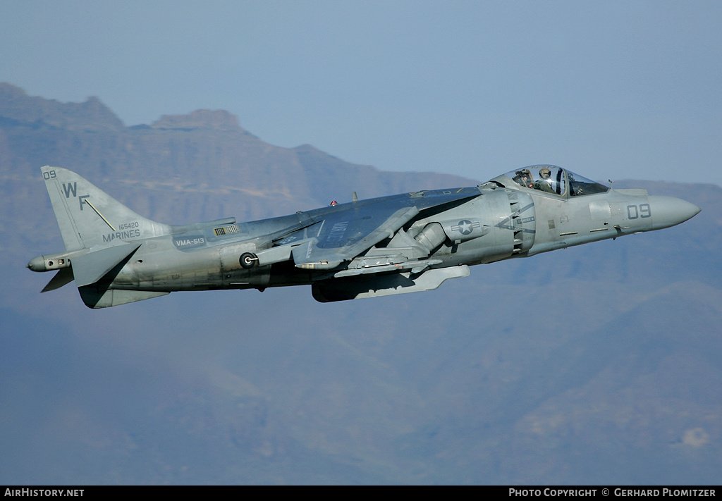 Aircraft Photo of 165420 | Boeing AV-8B(R) Harrier II+ | USA - Marines | AirHistory.net #384765