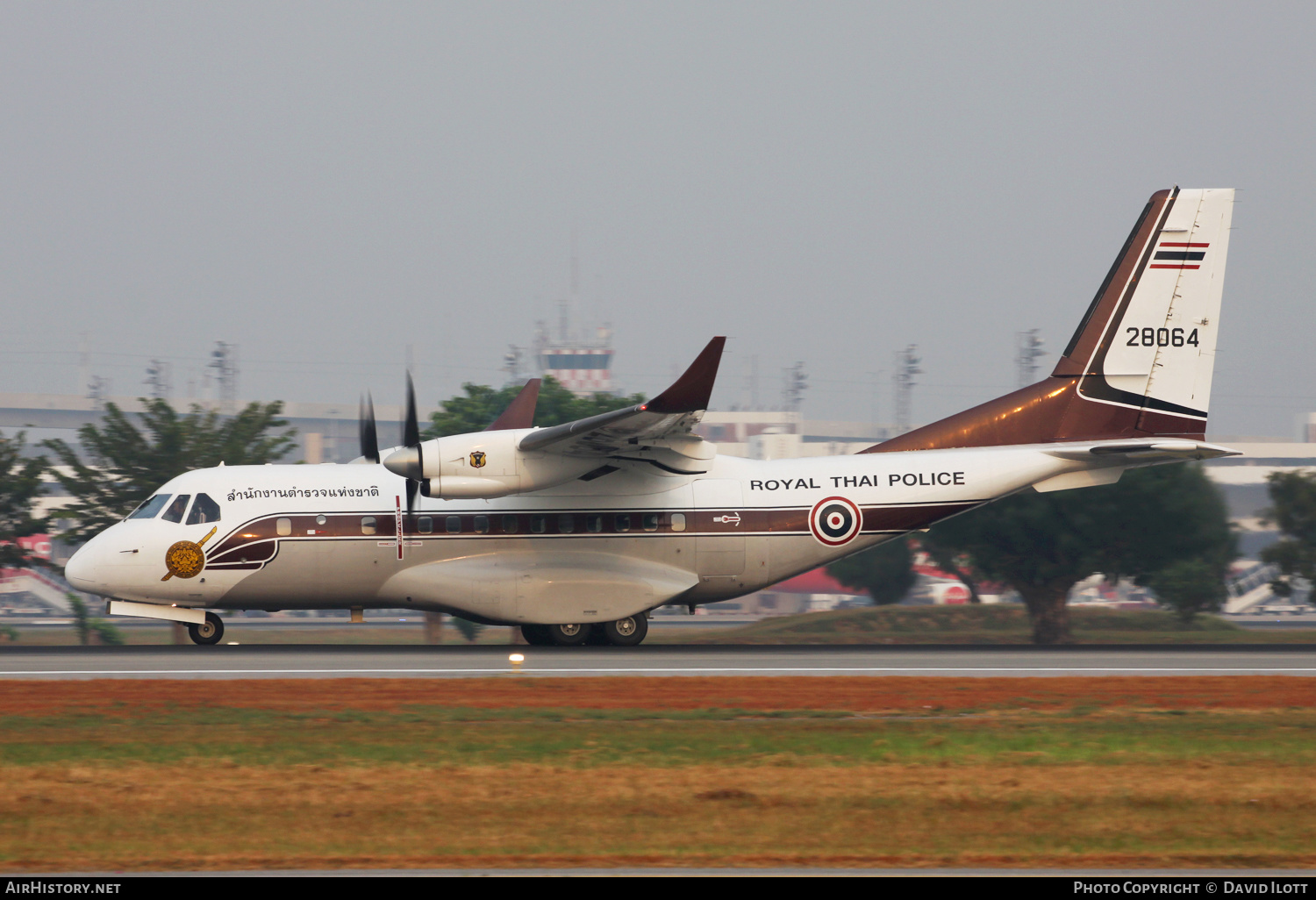 Aircraft Photo of 28064 | CASA/IPTN CN235-220 | Thailand - Police | AirHistory.net #384766