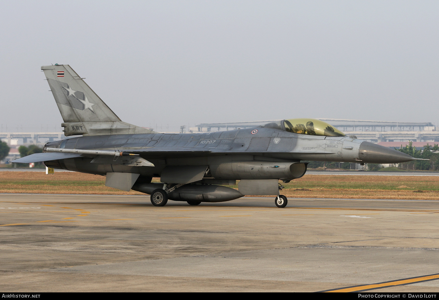 Aircraft Photo of 10207 | General Dynamics F-16A/ADF Fighting Falcon | Thailand - Air Force | AirHistory.net #384769