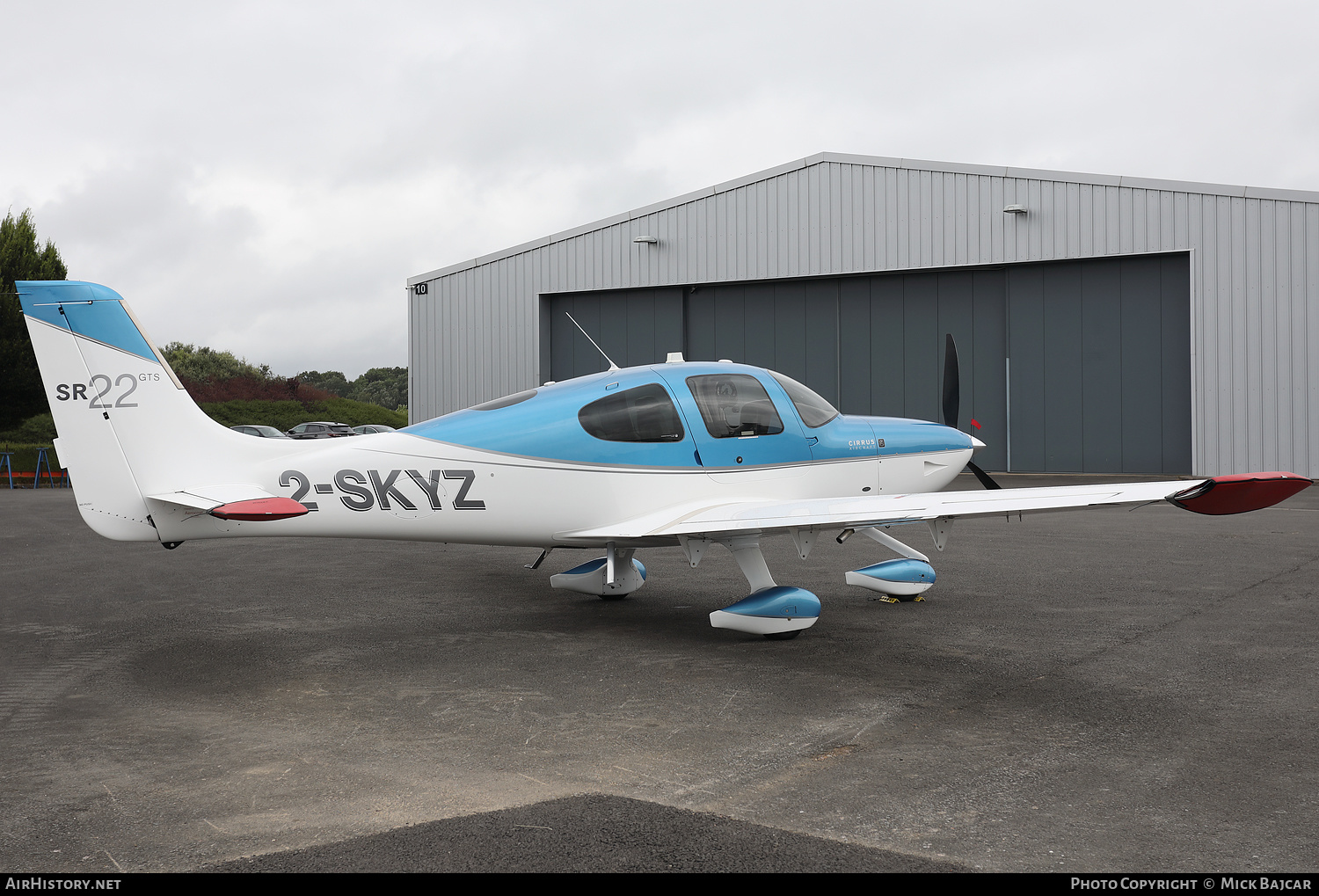 Aircraft Photo of 2-SKYZ | Cirrus SR-22 G5-GTS | AirHistory.net #384788