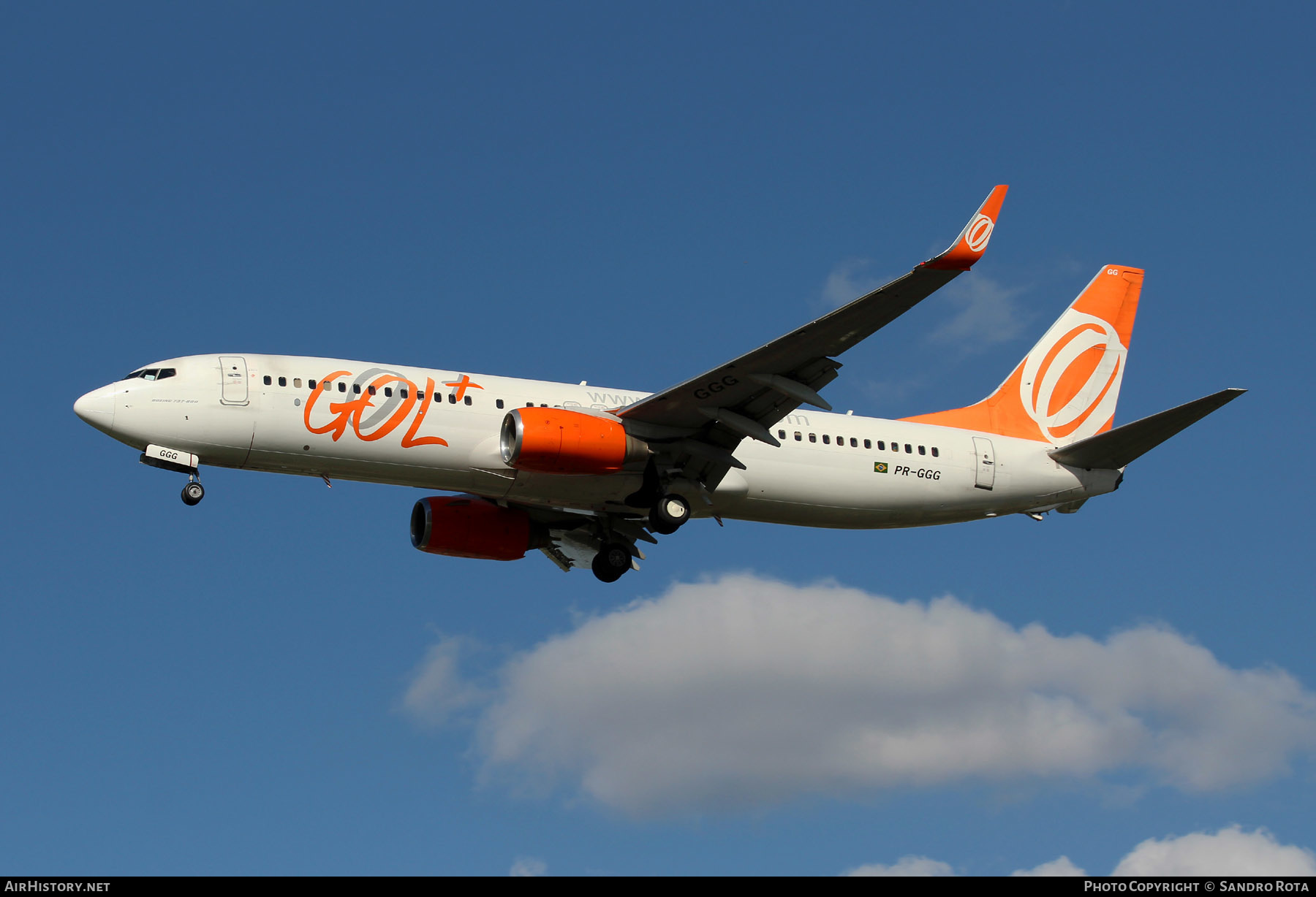 Aircraft Photo of PR-GGG | Boeing 737-8EH | GOL Linhas Aéreas | AirHistory.net #384795