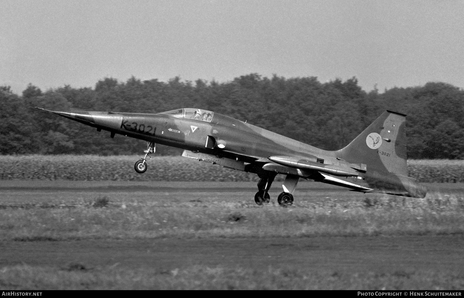 Aircraft Photo of K-3021 | Canadair NF-5A | Netherlands - Air Force | AirHistory.net #384796