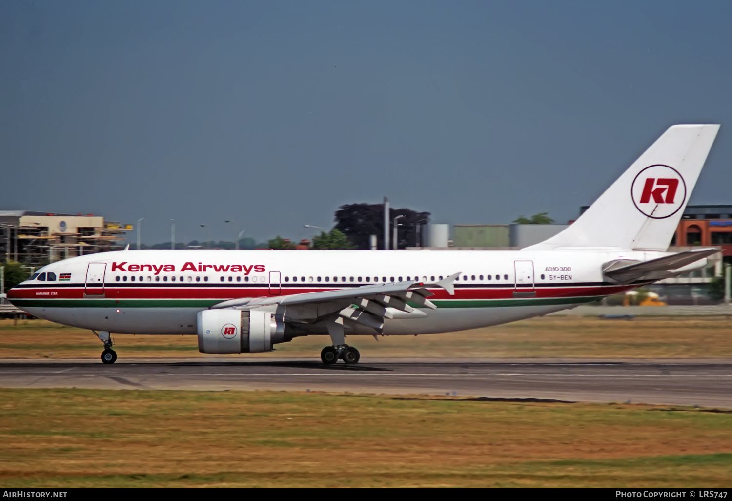 Aircraft Photo of 5Y-BEN | Airbus A310-304 | Kenya Airways | AirHistory.net #384802