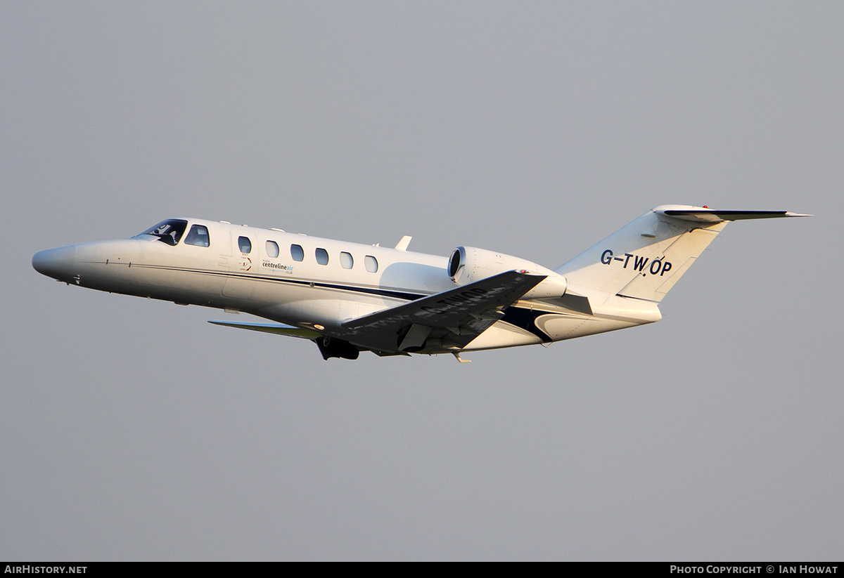 Aircraft Photo of G-TWOP | Cessna 525A CitationJet CJ2+ | Centreline Air | AirHistory.net #384834