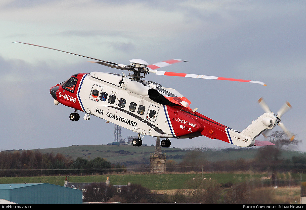 Aircraft Photo of G-MCGG | Sikorsky S-92A | HM Coastguard | AirHistory.net #384837