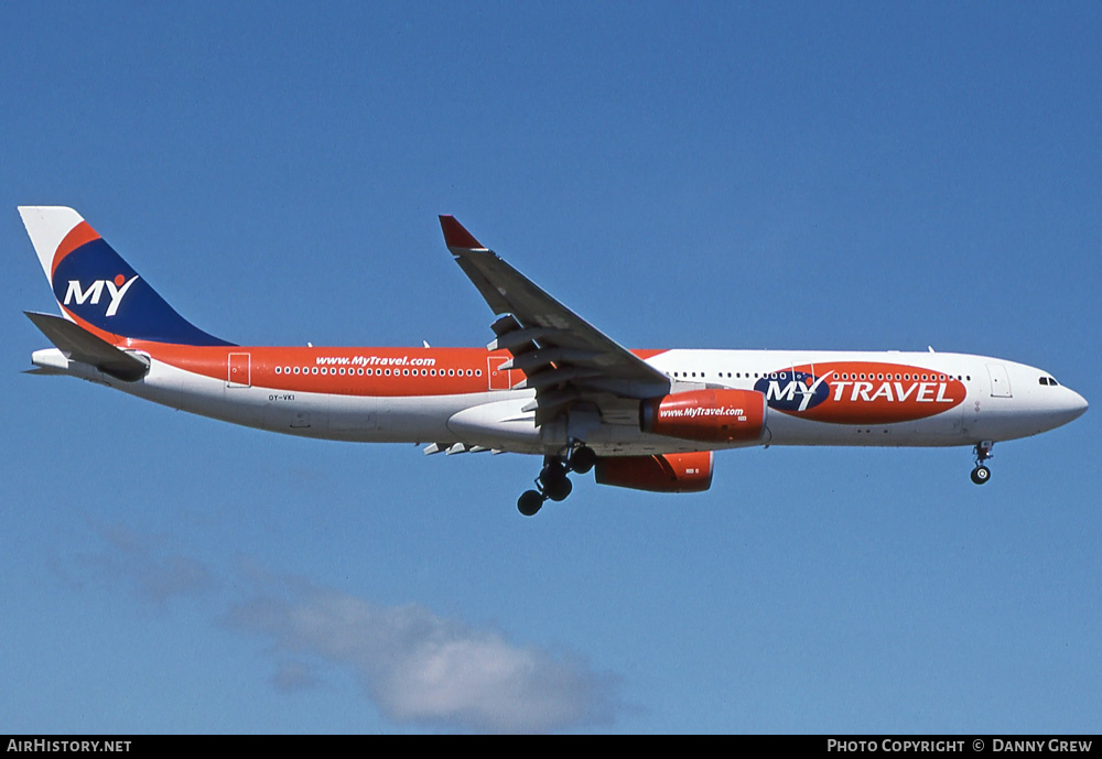 Aircraft Photo of OY-VKI | Airbus A330-343E | MyTravel Airways | AirHistory.net #384848