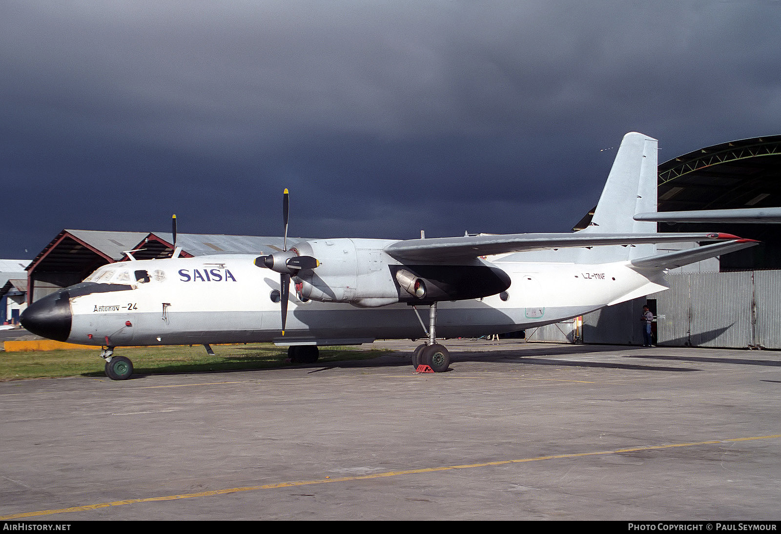 Aircraft Photo of LZ-MNF | Antonov An-24B | SAISA - Servicios Aéreos Integrados | AirHistory.net #384851