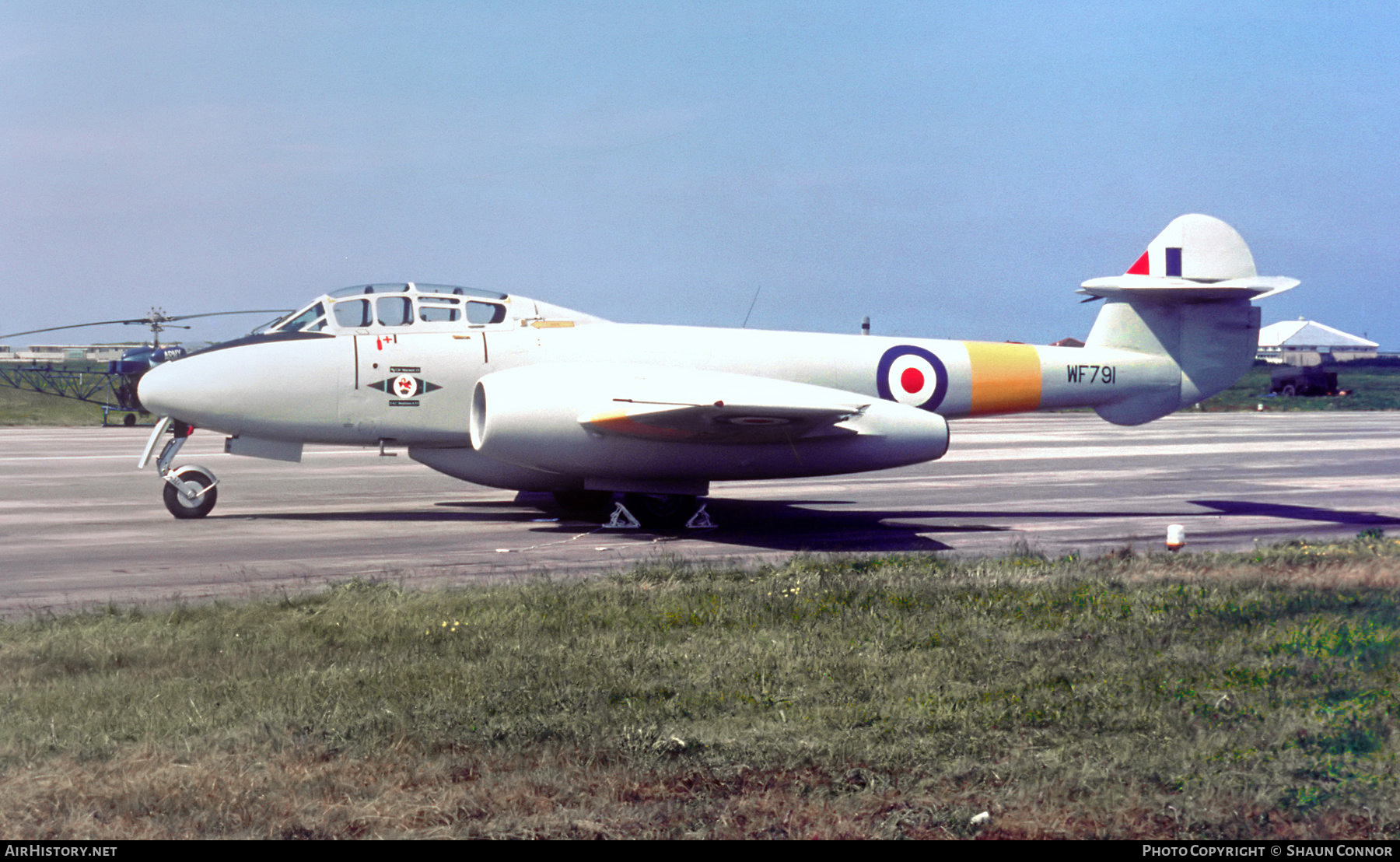 Aircraft Photo of WF791 | Gloster Meteor T7 | UK - Air Force | AirHistory.net #384871