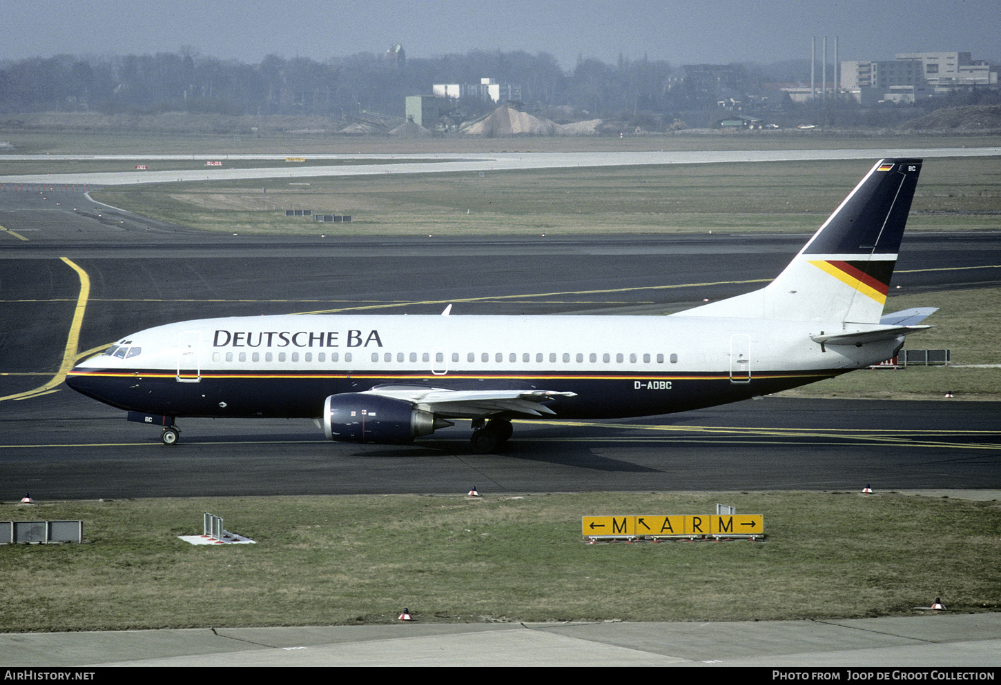 Aircraft Photo of D-ADBC | Boeing 737-3L9 | Deutsche BA | AirHistory.net #384890