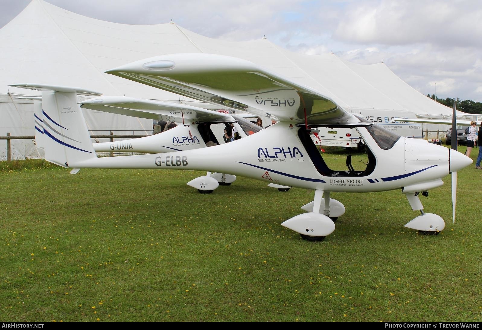 Aircraft Photo of G-ELBB | Pipistrel Alpha BCAR-S 164 | AirHistory.net #384892