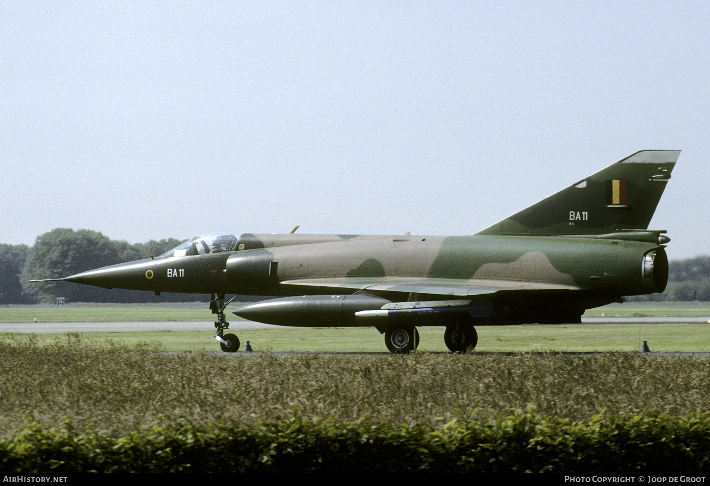 Aircraft Photo of BA11 | Dassault Mirage 5BA | Belgium - Air Force | AirHistory.net #384894