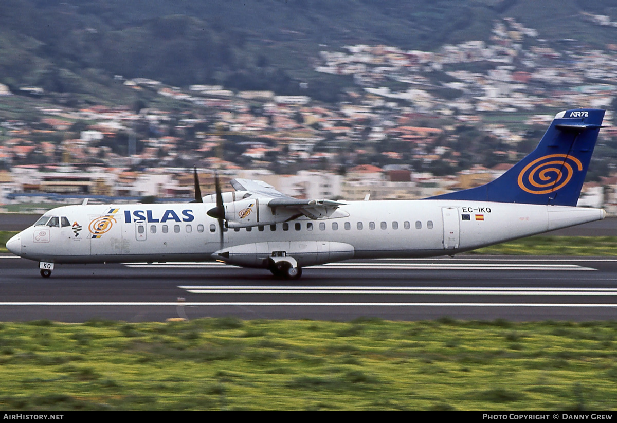 Aircraft Photo of EC-IKQ | ATR ATR-72-202 | Islas Airways | AirHistory.net #384902