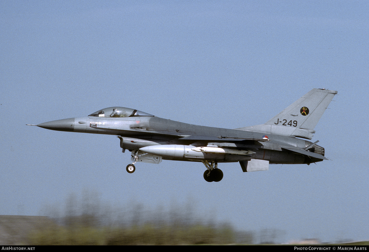 Aircraft Photo of J-249 | General Dynamics F-16A Fighting Falcon | Netherlands - Air Force | AirHistory.net #384906