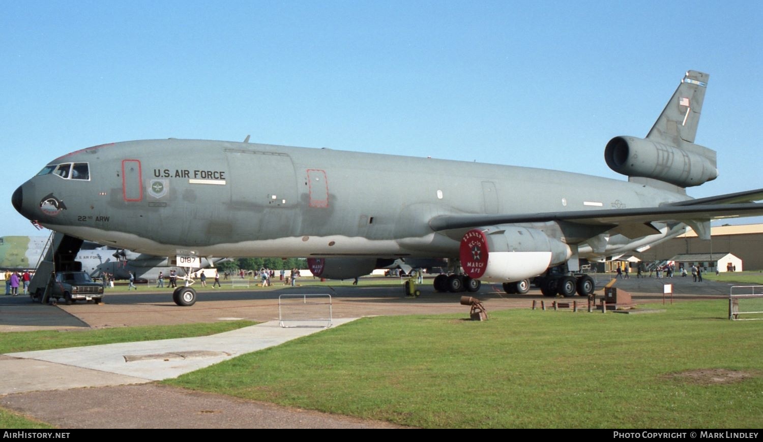Aircraft Photo of 84-0187 / 40187 | McDonnell Douglas KC-10A Extender (DC-10-30CF) | USA - Air Force | AirHistory.net #384908