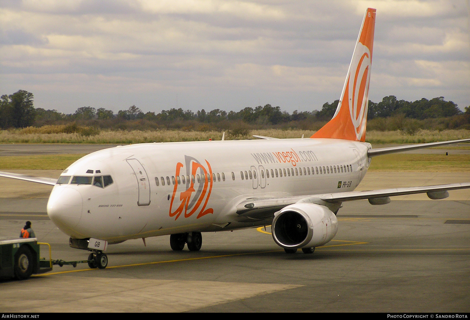Aircraft Photo of PR-GIB | Boeing 737-83N | GOL Linhas Aéreas | AirHistory.net #384914