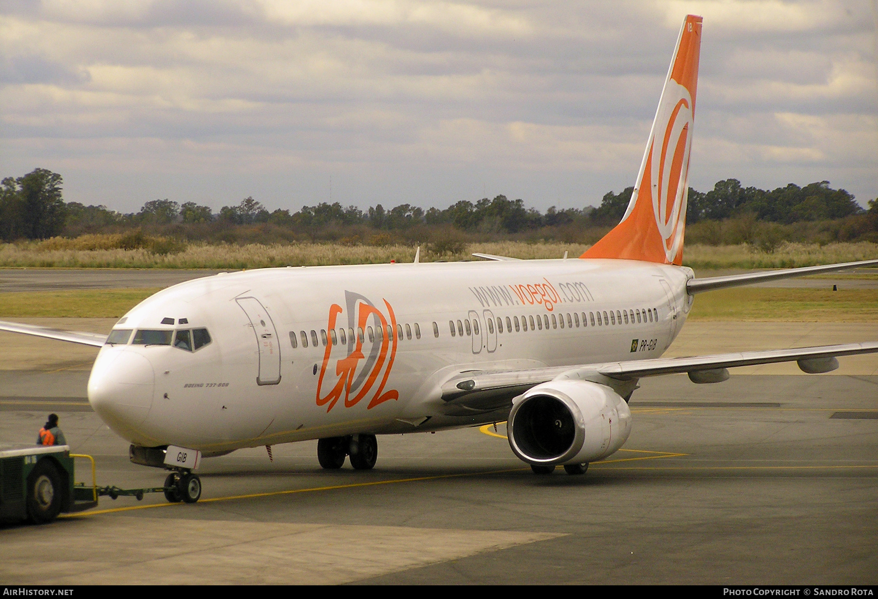 Aircraft Photo of PR-GIB | Boeing 737-83N | GOL Linhas Aéreas | AirHistory.net #384914