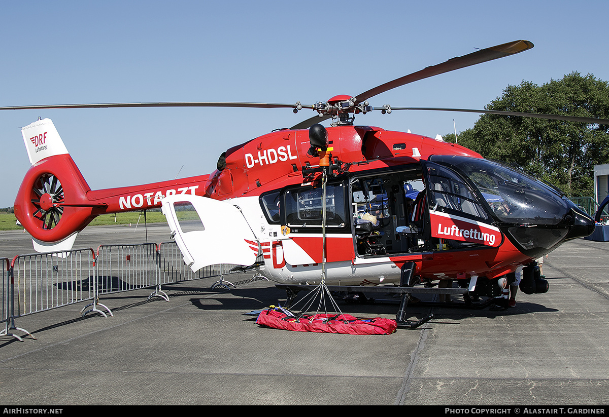 Aircraft Photo of D-HDSL | Airbus Helicopters EC-145T-2 | DRF Luftrettung - German Air Rescue | AirHistory.net #384931