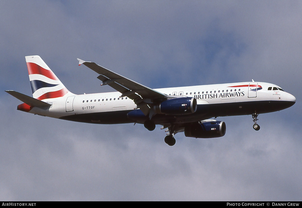 Aircraft Photo of G-TTOF | Airbus A320-232 | British Airways | AirHistory.net #384933
