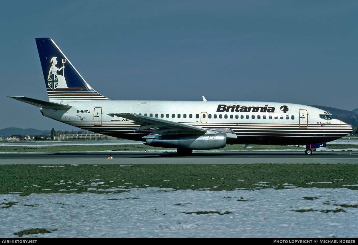 Aircraft Photo of G-BGYJ | Boeing 737-204/Adv | Britannia Airways | AirHistory.net #384936