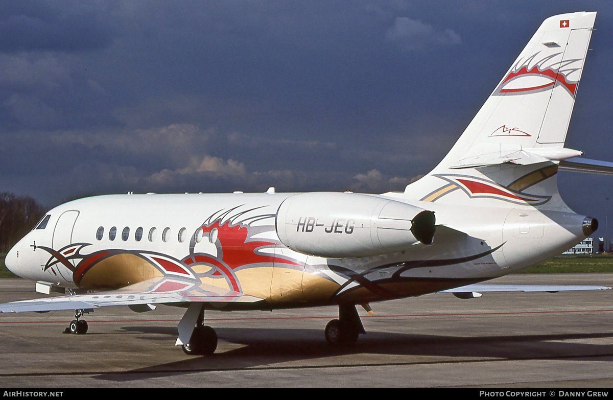 Aircraft Photo of HB-JEG | Dassault Falcon 2000EX EASy | Michael Schumacher | AirHistory.net #384941