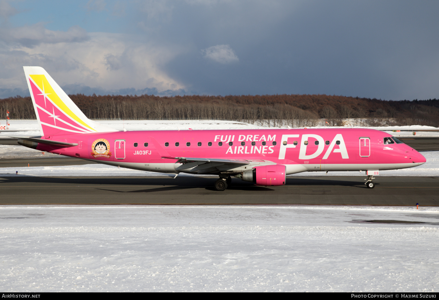 Aircraft Photo of JA03FJ | Embraer 175STD (ERJ-170-200STD) | FDA - Fuji Dream Airlines | AirHistory.net #384949
