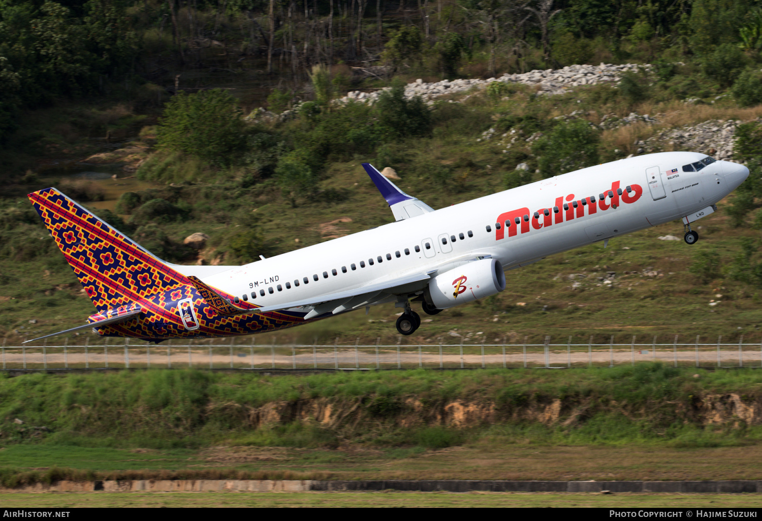 Aircraft Photo of 9M-LND | Boeing 737-800 | Malindo Air | AirHistory.net #384970