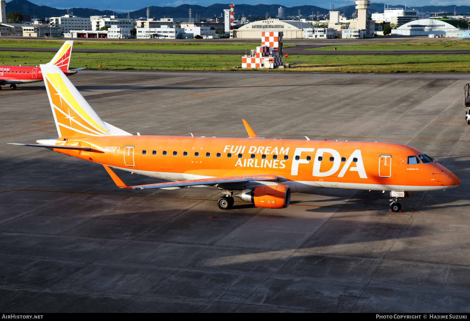 Aircraft Photo of JA05FJ | Embraer 175STD (ERJ-170-200STD) | FDA - Fuji Dream Airlines | AirHistory.net #384977