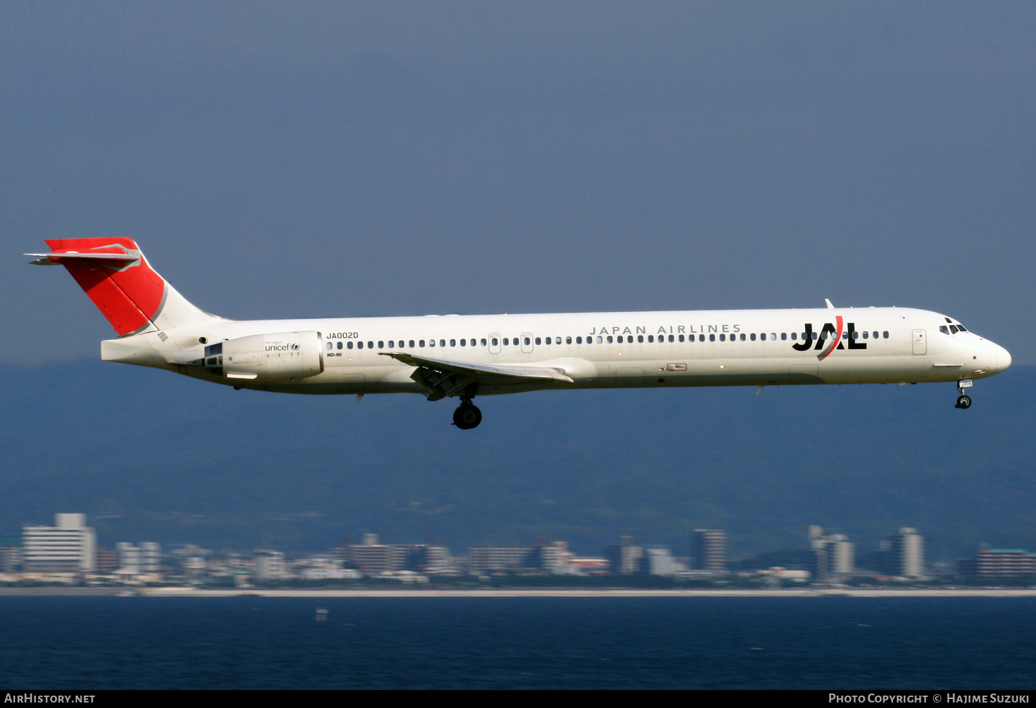 Aircraft Photo of JA002D | McDonnell Douglas MD-90-30 | Japan Airlines - JAL | AirHistory.net #384986