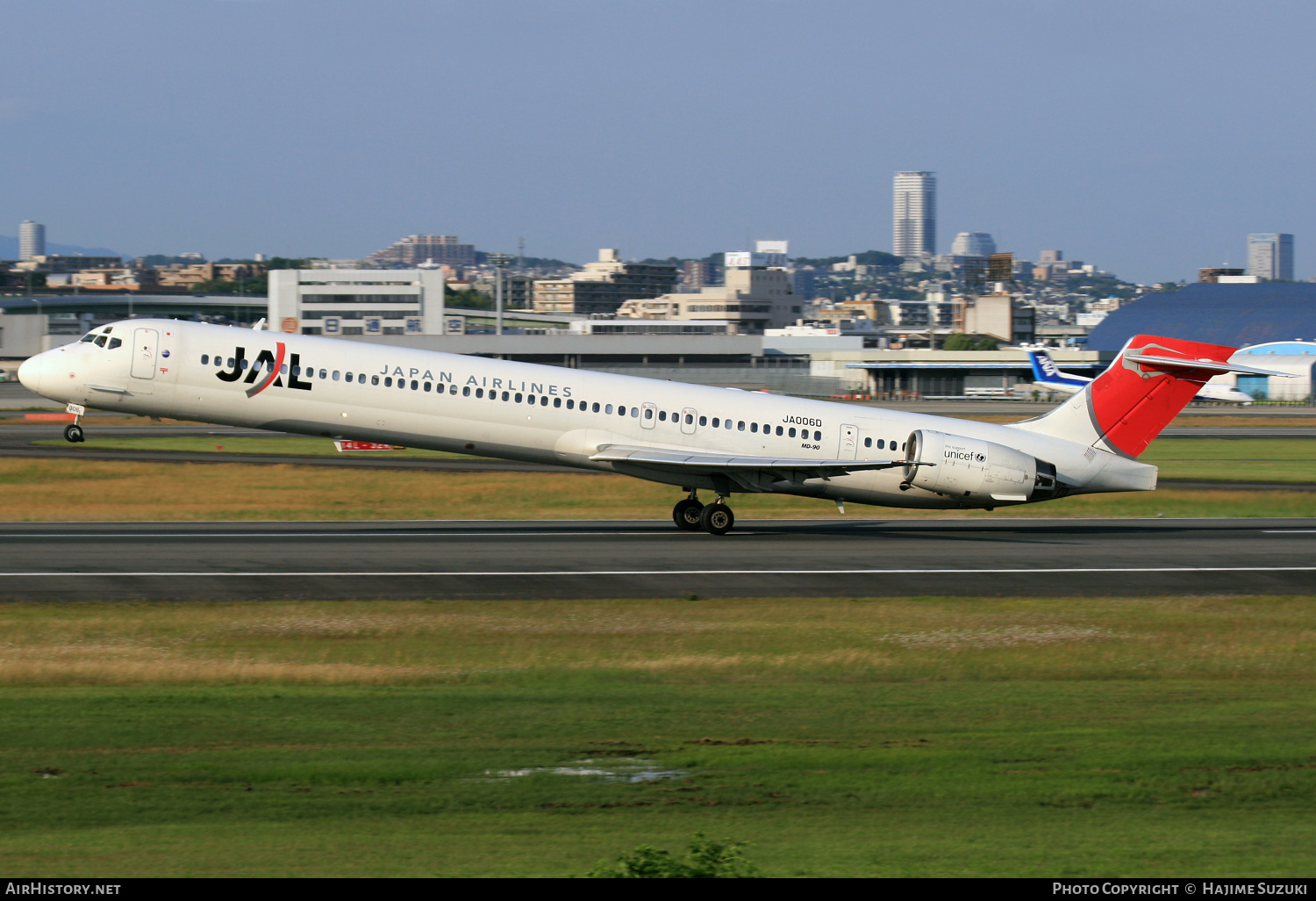 Aircraft Photo of JA006D | McDonnell Douglas MD-90-30 | Japan Airlines - JAL | AirHistory.net #384987