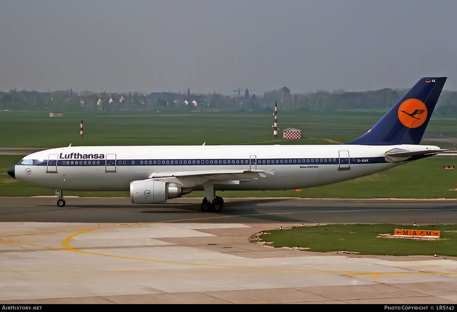 Aircraft Photo of D-AIAK | Airbus A300B4-603 | Lufthansa | AirHistory.net #385008