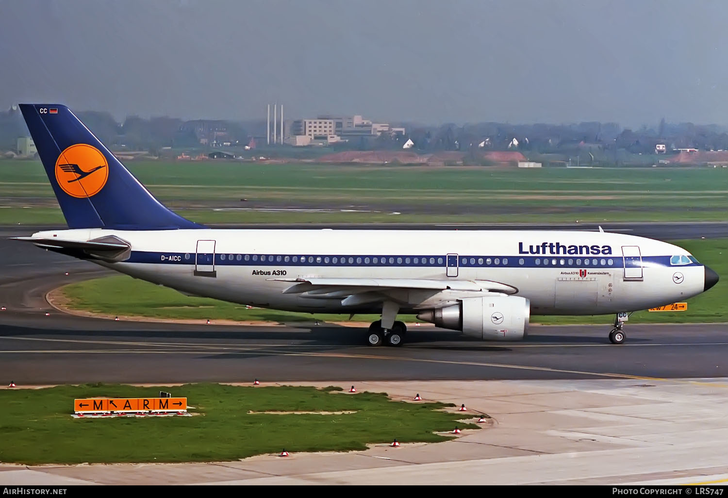 Aircraft Photo of D-AICC | Airbus A310-203 | Lufthansa | AirHistory.net #385014