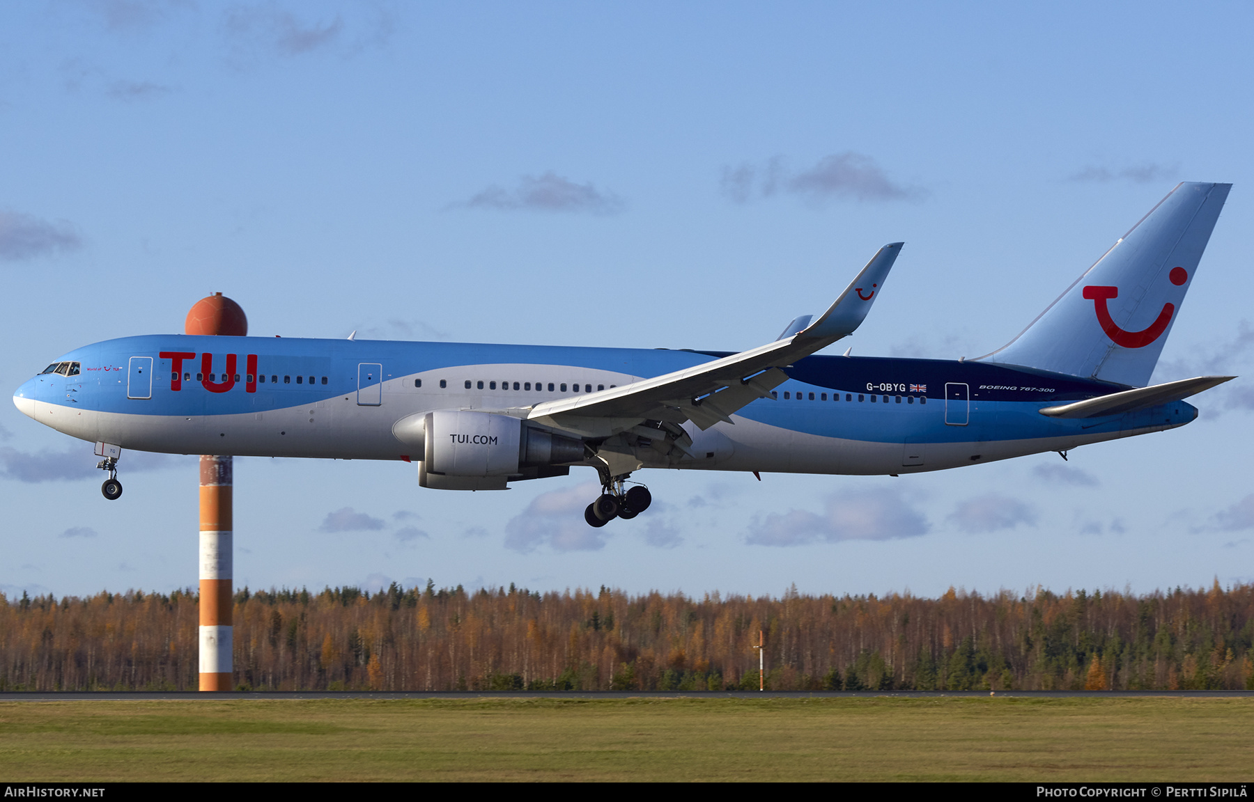 Aircraft Photo of G-OBYG | Boeing 767-304/ER | TUI | AirHistory.net #385016