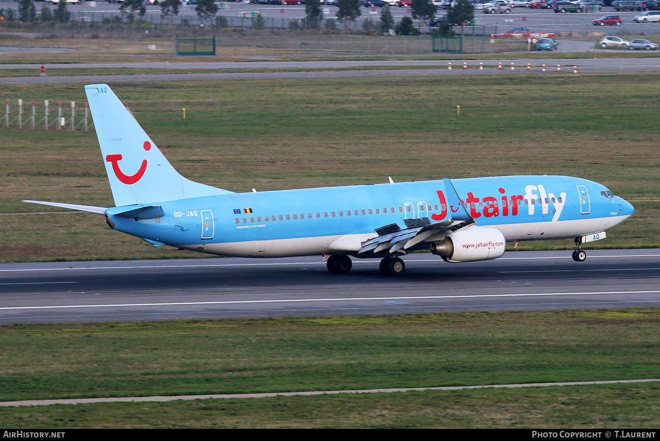 Aircraft Photo of OO-JAQ | Boeing 737-8K5 | Jetairfly | AirHistory.net #385025