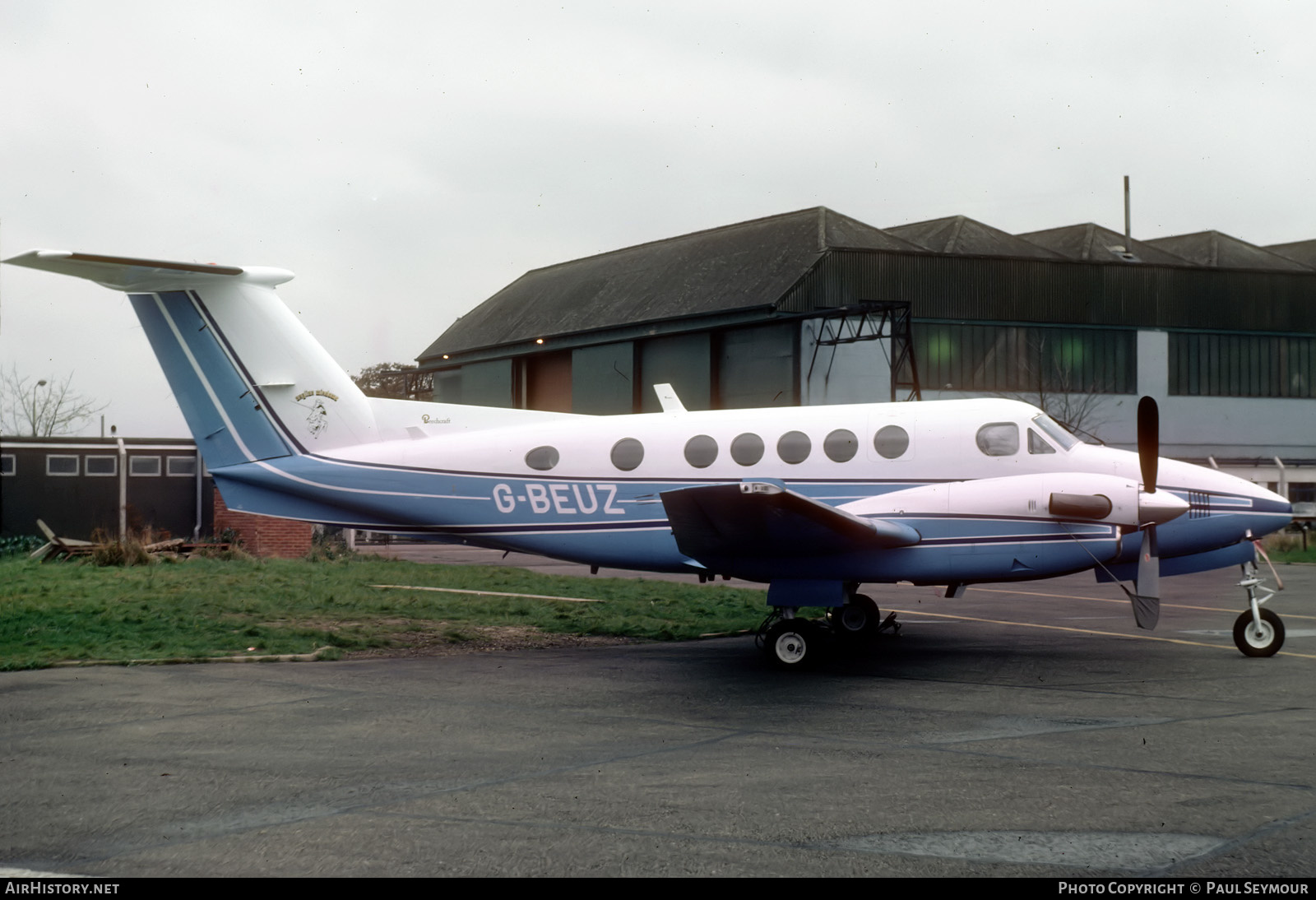 Aircraft Photo of G-BEUZ | Beech 200 Super King Air | Anglian Windows | AirHistory.net #385063
