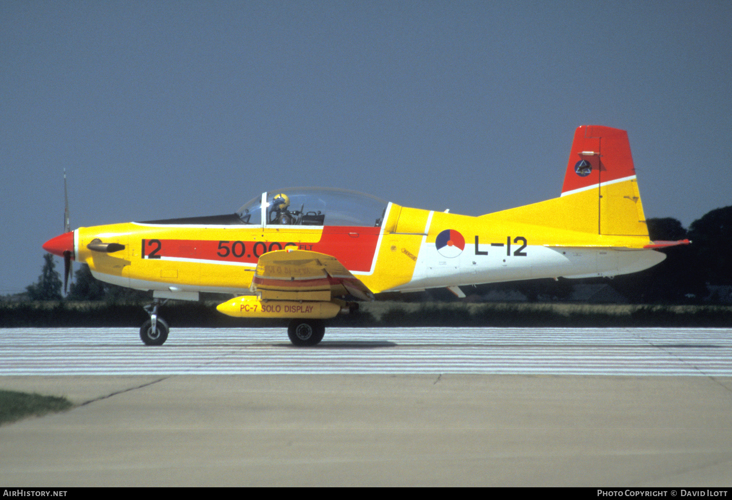 Aircraft Photo of L-12 | Pilatus PC-7 | Netherlands - Air Force | AirHistory.net #385068