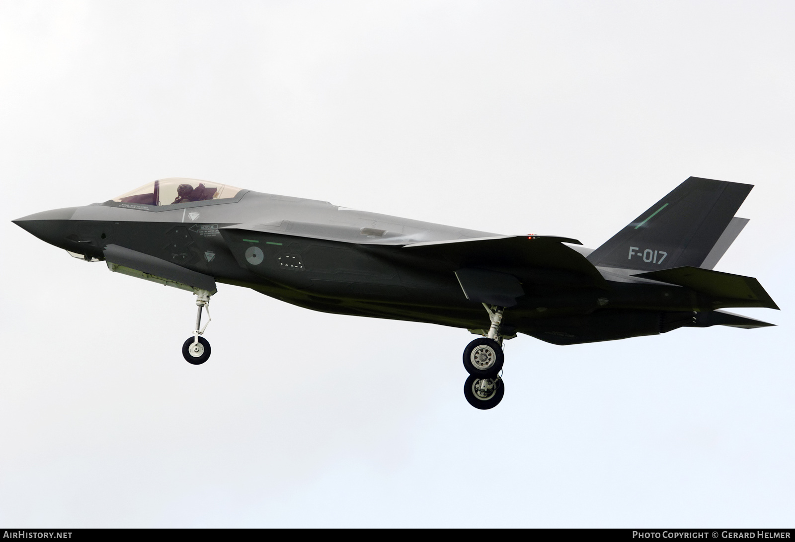 Aircraft Photo of F-017 | Lockheed Martin F-35A Lightning II | Netherlands - Air Force | AirHistory.net #385070
