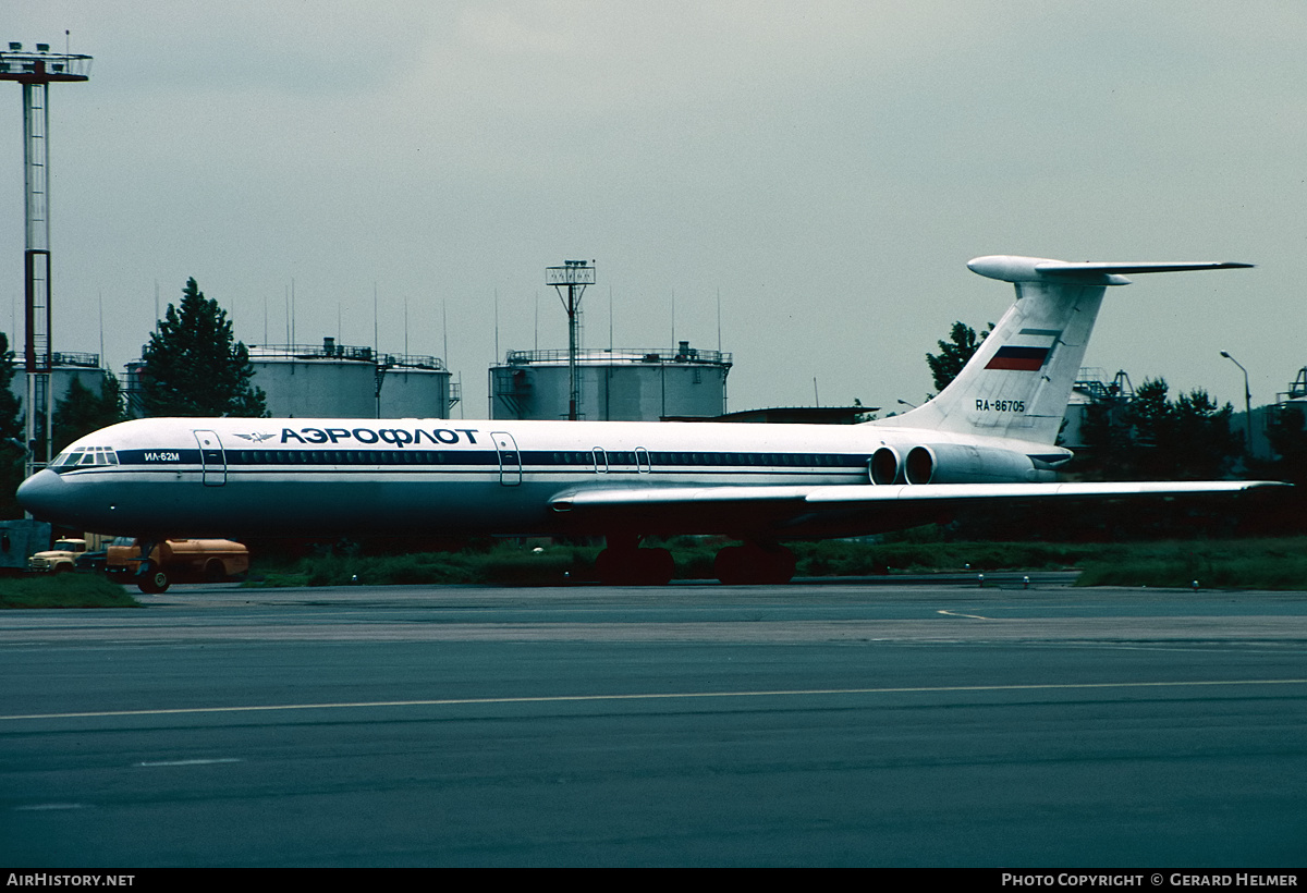 Aircraft Photo of RA-86705 | Ilyushin Il-62M | Aeroflot | AirHistory.net #385082