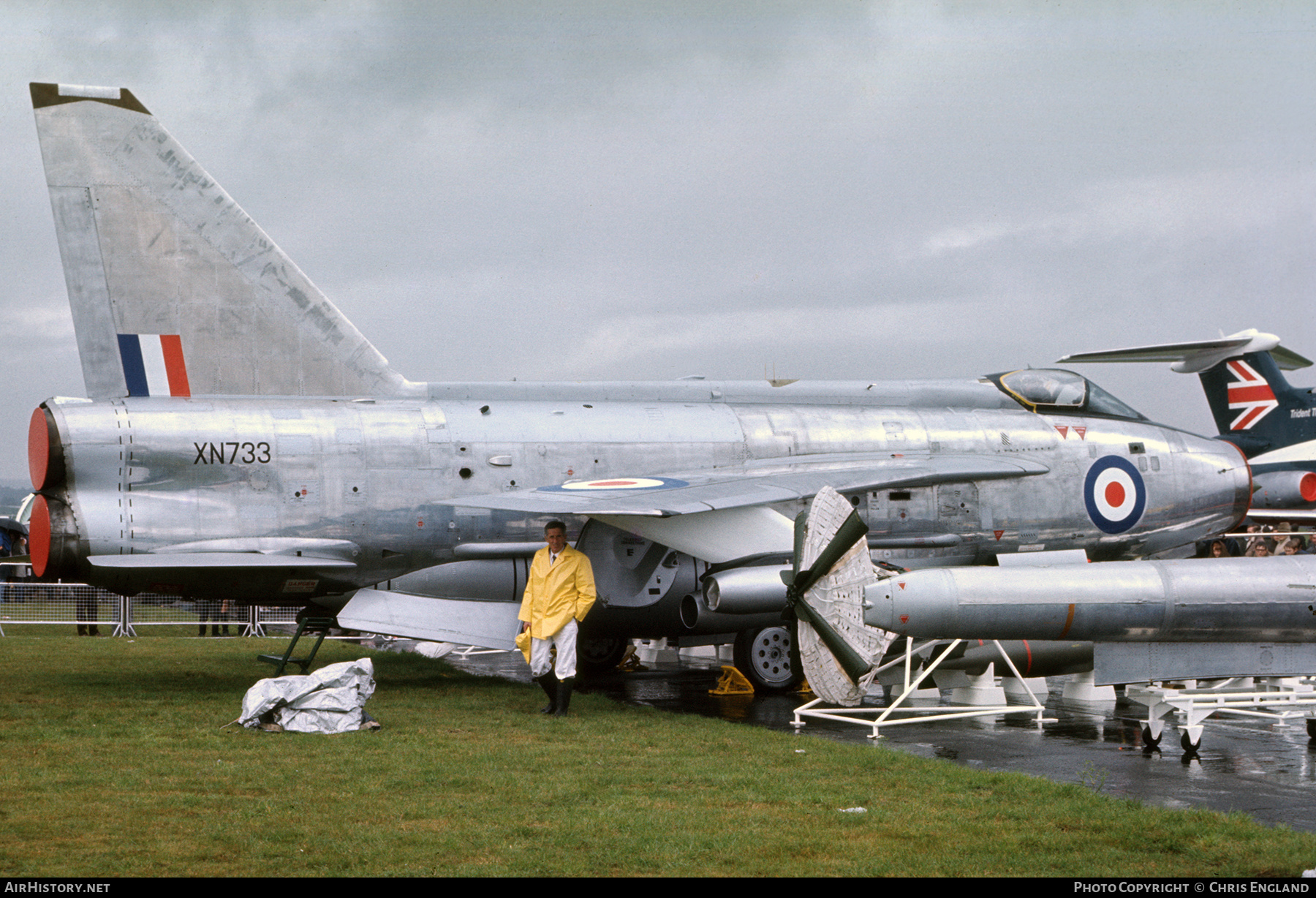 Aircraft Photo of XN733 | English Electric Lightning F2A | UK - Air Force | AirHistory.net #385105