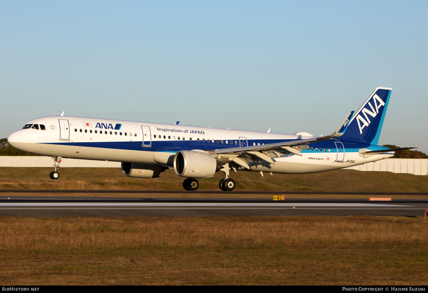 Aircraft Photo of JA135A | Airbus A321-272N | All Nippon Airways - ANA | AirHistory.net #385109