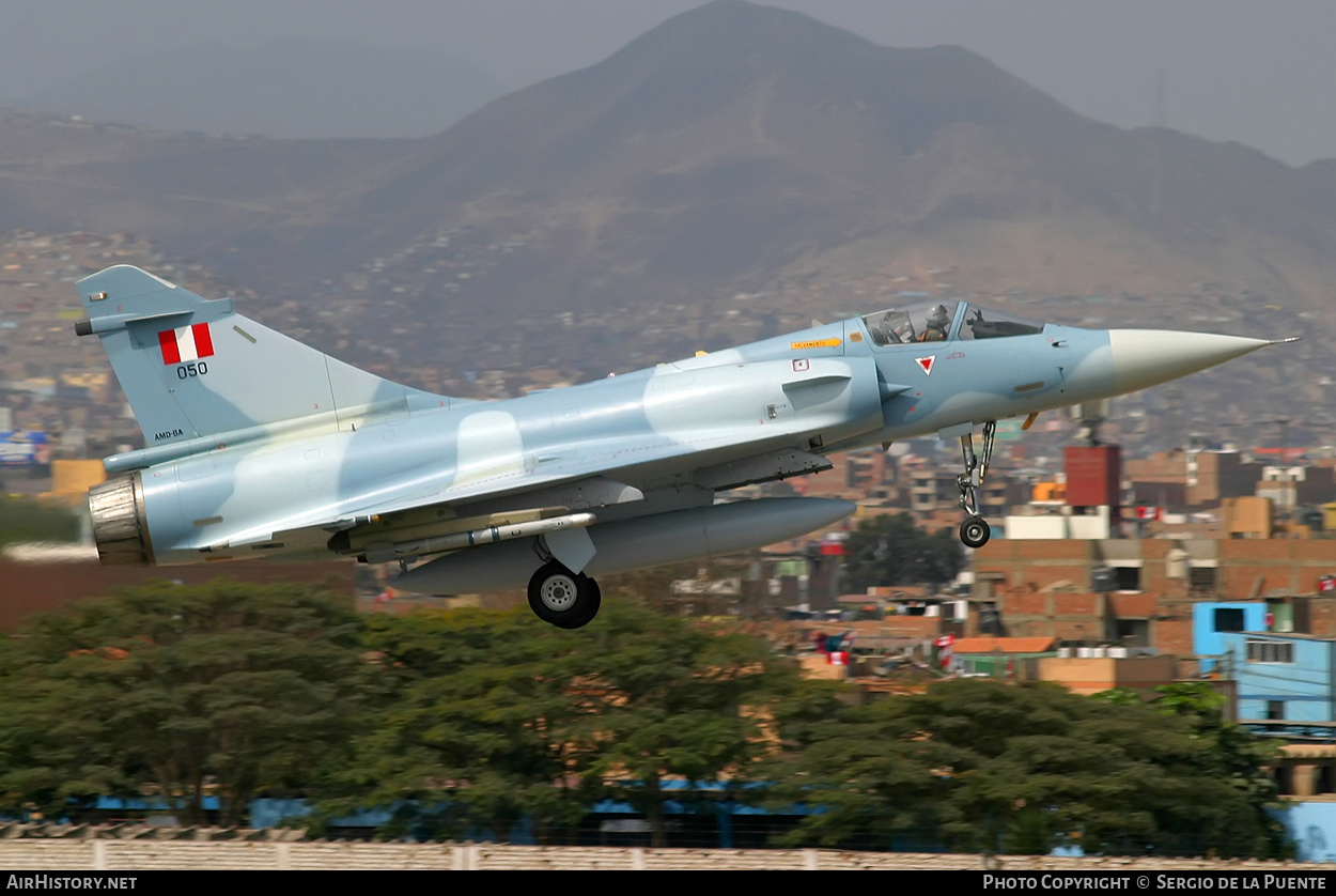 Aircraft Photo of 050 | Dassault Mirage 2000P | Peru - Air Force | AirHistory.net #385110